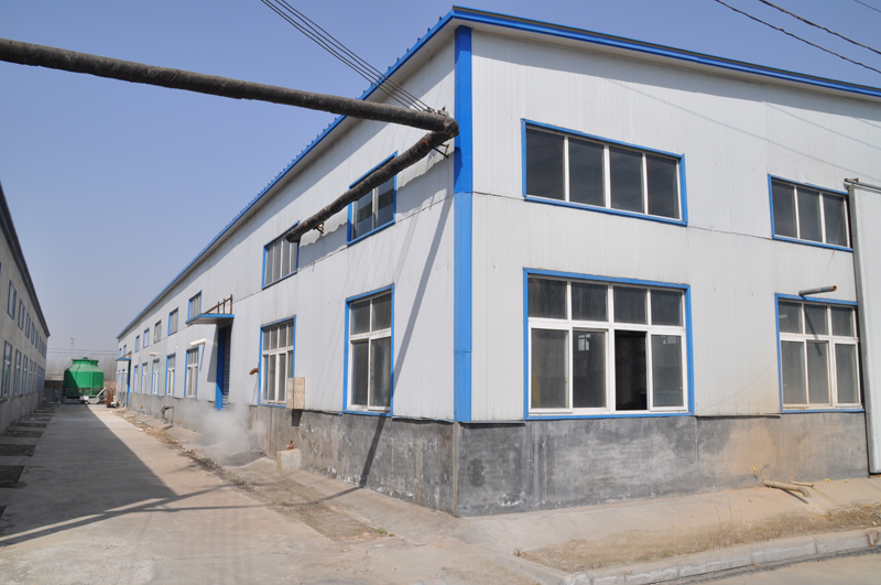 中原泡沫厂生产车间