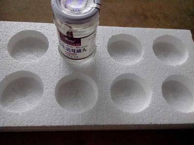 8瓶白酒用泡沫包装